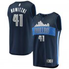 Camiseta Dirk Nowitzki 41 Dallas Mavericks Icon Edition Armada Nino